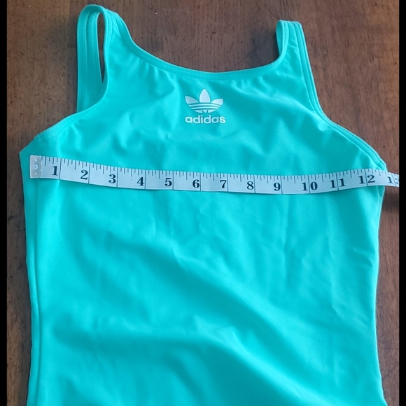 Adidas TRF Mint Green Swimsuit - Picture 14 of 16